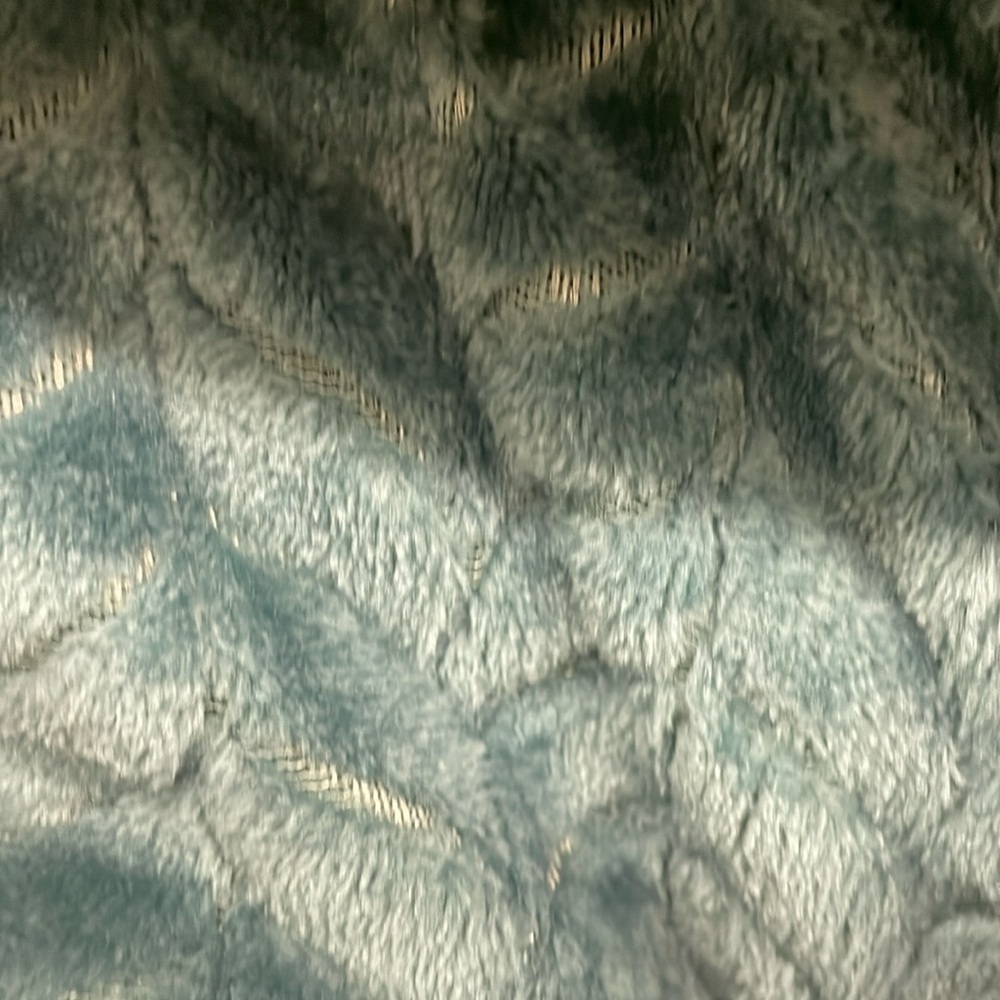 Lilac Chevron Plush Blanket - Picture 3 of 3